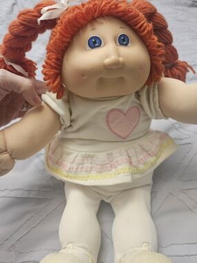 Rare Cabbage Patch Doll From 1984. Red Hair, Blue Eyes, Signed By Xavier Roberts